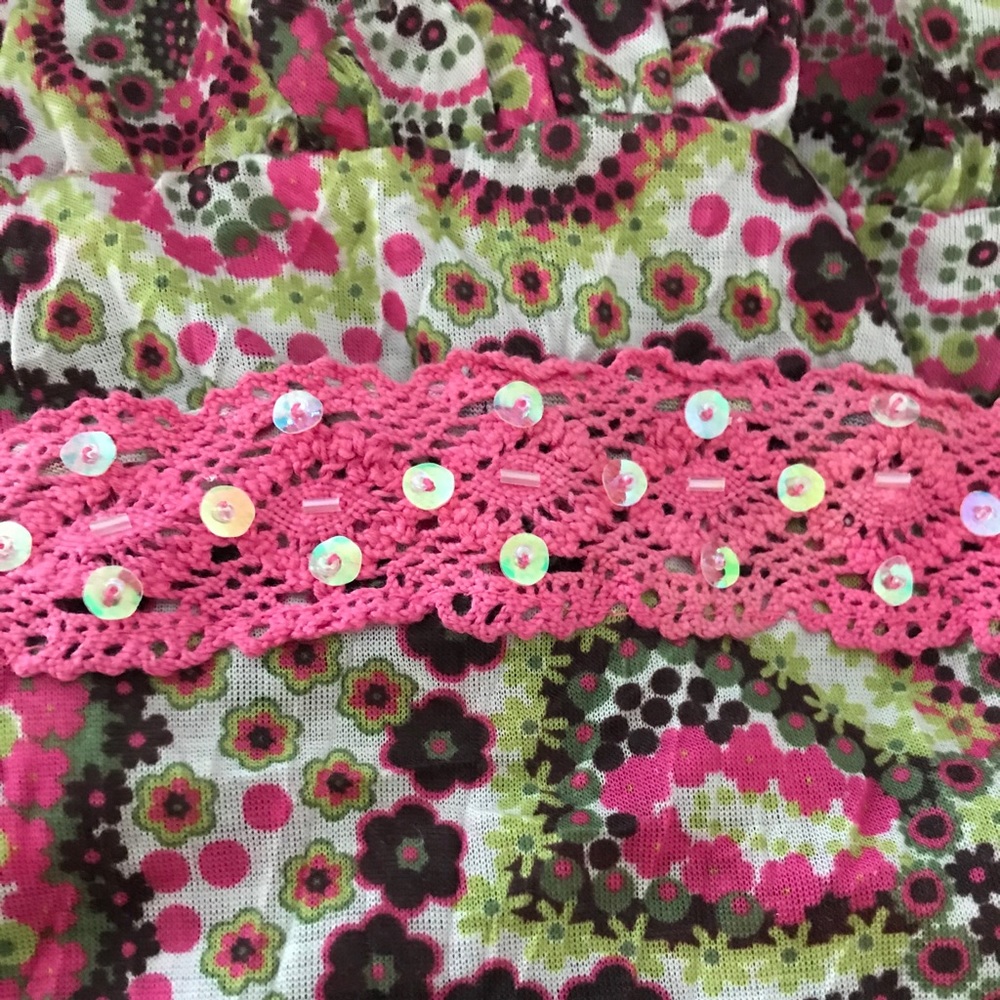 Girls patterned tank top - Picture 2 of 2